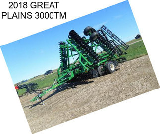 2018 GREAT PLAINS 3000TM