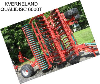 KVERNELAND QUALIDISC 6000T