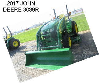 2017 JOHN DEERE 3039R