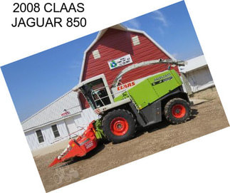 2008 CLAAS JAGUAR 850