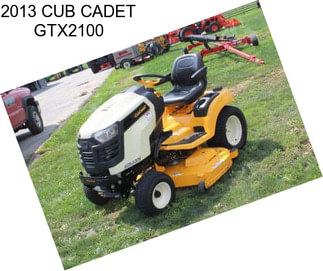 2013 CUB CADET GTX2100