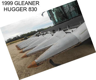 1999 GLEANER HUGGER 830