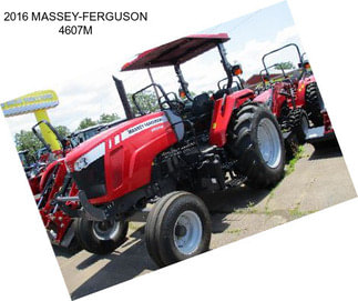 2016 MASSEY-FERGUSON 4607M