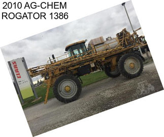 2010 AG-CHEM ROGATOR 1386