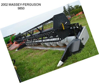 2002 MASSEY-FERGUSON 9850