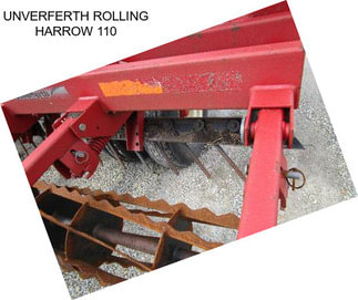 UNVERFERTH ROLLING HARROW 110