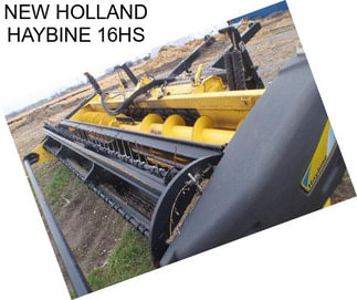 NEW HOLLAND HAYBINE 16HS