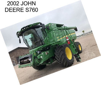 2002 JOHN DEERE S760