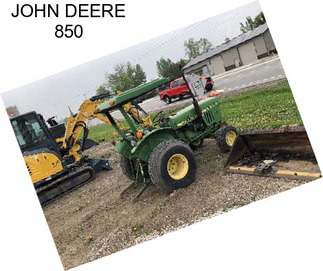 JOHN DEERE 850