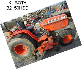 KUBOTA B2150HSD