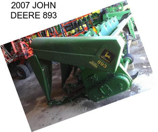 2007 JOHN DEERE 893