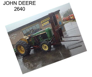 JOHN DEERE 2640