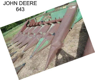 JOHN DEERE 643