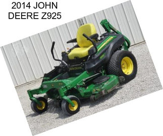 2014 JOHN DEERE Z925