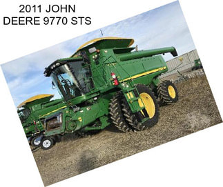 2011 JOHN DEERE 9770 STS