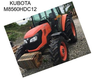 KUBOTA M8560HDC12