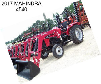 2017 MAHINDRA 4540