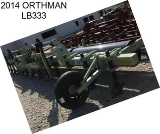 2014 ORTHMAN LB333