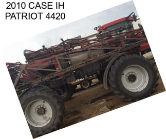 2010 CASE IH PATRIOT 4420