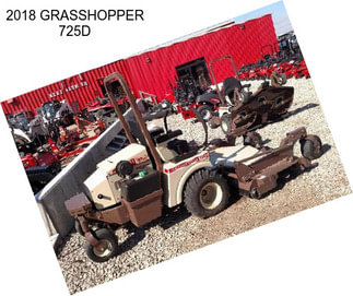 2018 GRASSHOPPER 725D