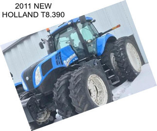 2011 NEW HOLLAND T8.390