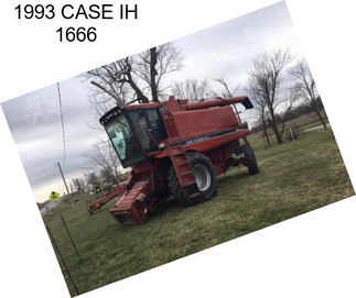 1993 CASE IH 1666