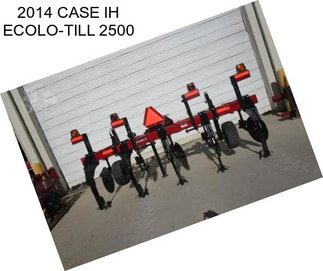 2014 CASE IH ECOLO-TILL 2500