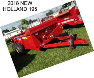 2018 NEW HOLLAND 195