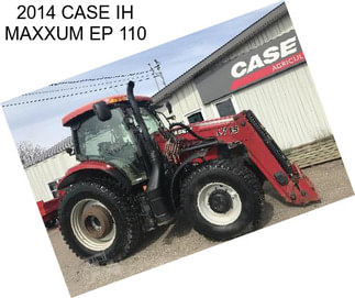 2014 CASE IH MAXXUM EP 110