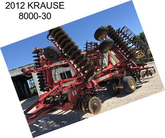 2012 KRAUSE 8000-30