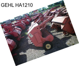 GEHL HA1210