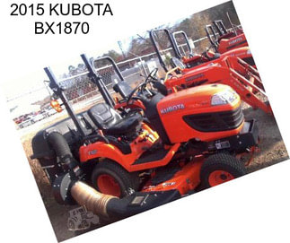 2015 KUBOTA BX1870