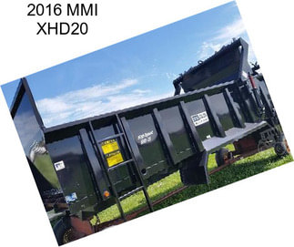 2016 MMI XHD20