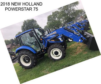 2018 NEW HOLLAND POWERSTAR 75