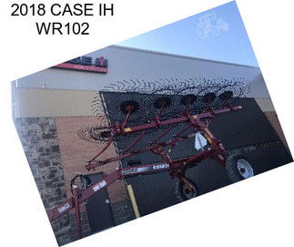 2018 CASE IH WR102