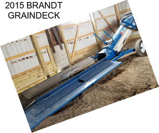 2015 BRANDT GRAINDECK