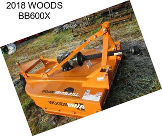 2018 WOODS BB600X