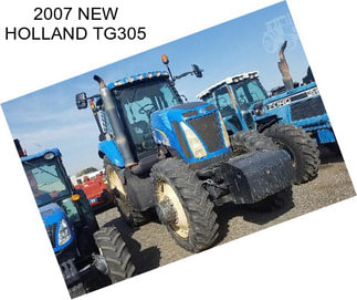 2007 NEW HOLLAND TG305