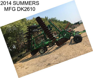 2014 SUMMERS MFG DK2610