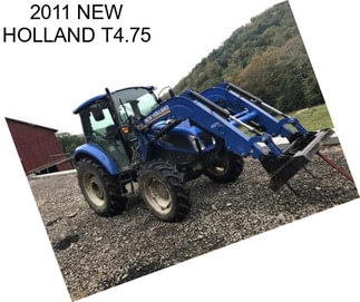 2011 NEW HOLLAND T4.75