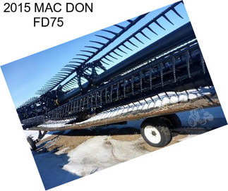 2015 MAC DON FD75