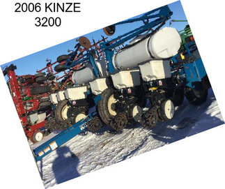 2006 KINZE 3200