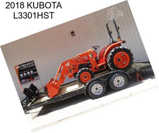 2018 KUBOTA L3301HST