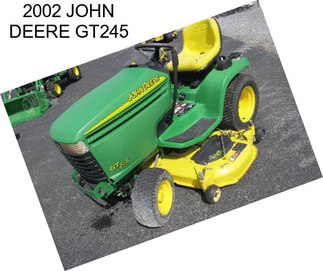 2002 JOHN DEERE GT245