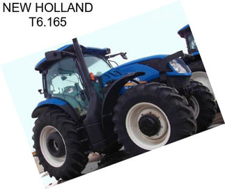 NEW HOLLAND T6.165