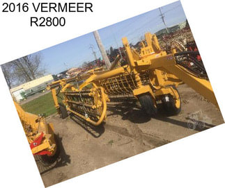 2016 VERMEER R2800