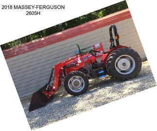 2018 MASSEY-FERGUSON 2605H