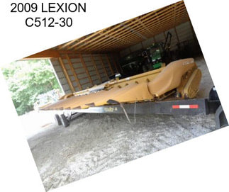2009 LEXION C512-30