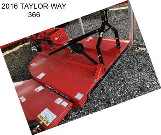 2016 TAYLOR-WAY 366