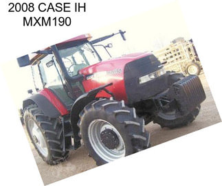 2008 CASE IH MXM190